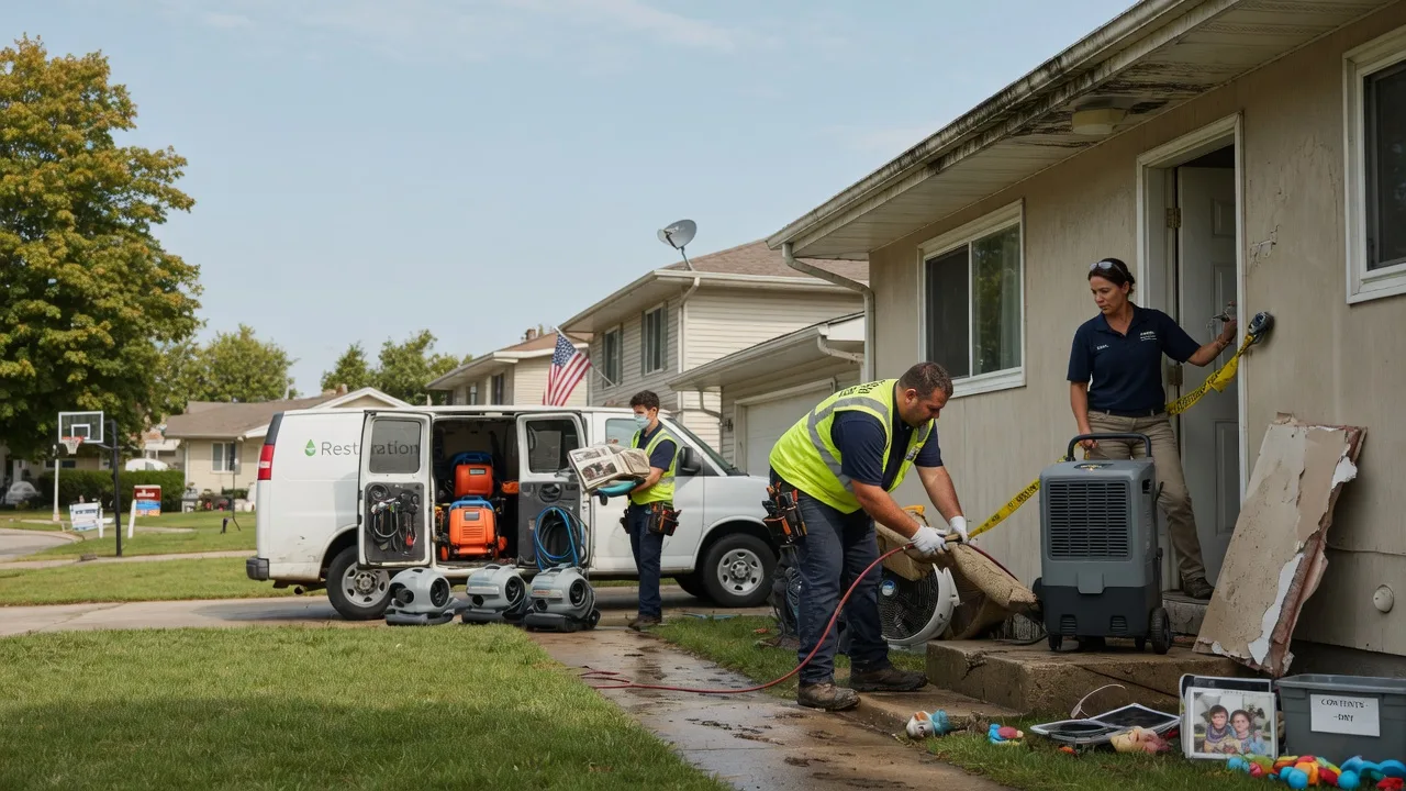 Water Damage Restoration in Beckemeyer, IL near me